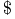 {\color{white}|}\text{\$}{\color{white}|}