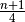 \frac{n+1}{4}