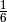 \frac{1}{6}