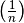 \left( \frac{1}{n} \right)