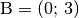 \mathrm{B} = (0;\, 3)