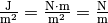 \unit{\frac{J}{m^2}} =
\unit{\frac{N \cdot m}{m^2}} = \unit{\frac{N}{m}}