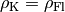 \rho_{\mathrm{K}} = \rho_{\mathrm{Fl}}